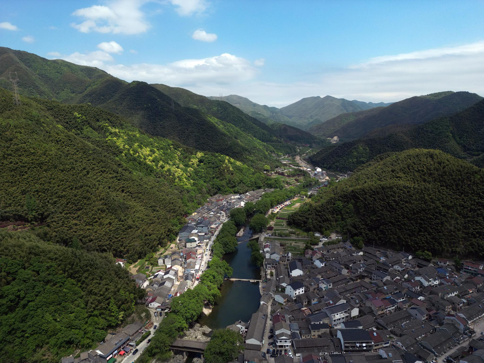 Overlooking Yuyao countryside