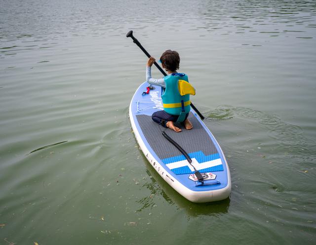 kayaking at the auto park